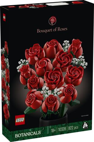 LEGO 10328 - Icons Botanicals Bouquet Of Roses - 401958010328 - crystallotus.eu