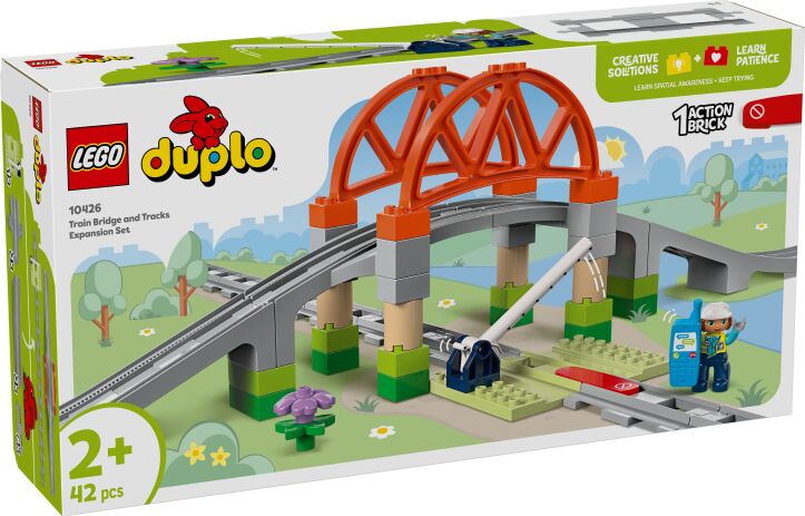 LEGO 10426 - Train Bridge & Tracks Expansion Set - 401958010426 - crystallotus.eu