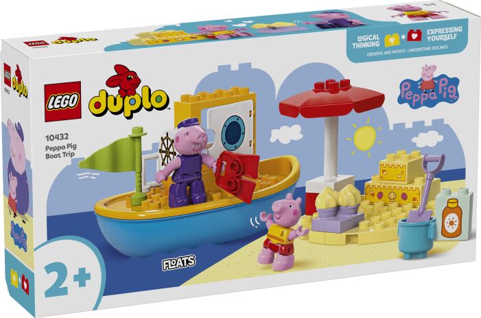 LEGO 10432 - Peppa Pig Boat Trip - 401958010432 - crystallotus.eu