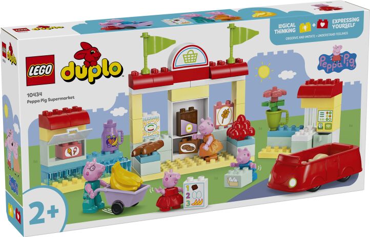 LEGO 10434 - Peppa Pig Supermarket - 401958010434 - crystallotus.eu