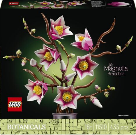 LEGO 11510 - Botanicals Magnolia Branches - 401958011510 - crystallotus.eu