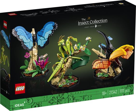 LEGO 21342 - Ideas The Insect Collection - 401958021342 - crystallotus.eu