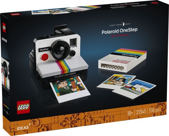 LEGO 21345 - Ideas Polaroid Onestep SX-70 Camera - 401958021345 - crystallotus.eu