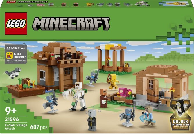 LEGO 21596 - Minecraft Evoker Village Attack - 401958021596 - crystallotus.eu