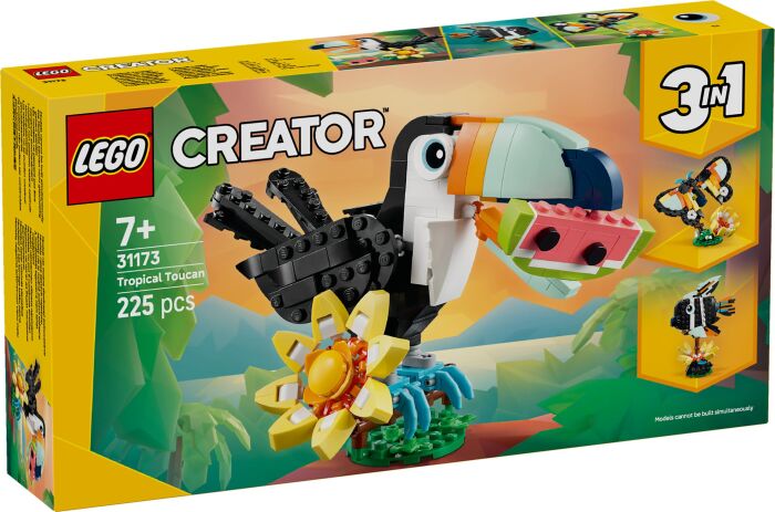LEGO 31173 - Creator 3in1 Wild Animals: Tropical Toucan - 401958031173 - crystallotus.eu