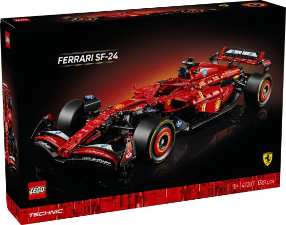 LEGO 42207 - Technic Ferrari SF-24 F1 Car - 401958042207 - crystallotus.eu