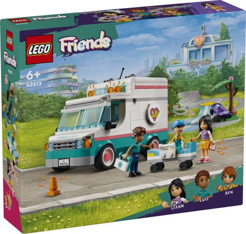 LEGO 42613 - Friends Heartlake City Hospital Ambulance - 401958042613 - crystallotus.eu