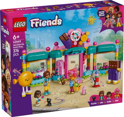 LEGO 42649 - Friends Heartlake City Candy Store - 401958042649 - crystallotus.eu