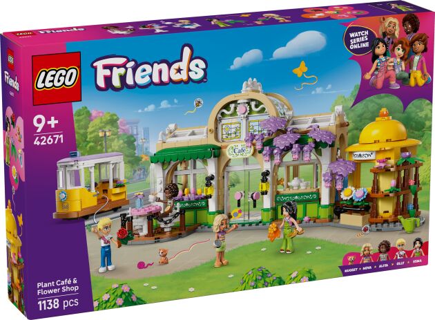 LEGO 42671 - Friends Plant Cafe & Flower Shop - 401958042671 - crystallotus.eu