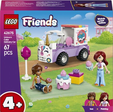 LEGO 42675 - Friends Unicorn Cake Delivery Car - 401958042675 - crystallotus.eu