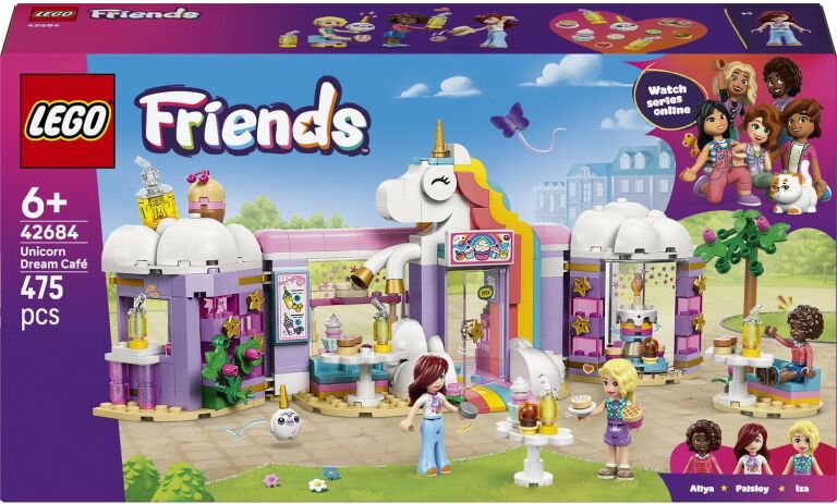 LEGO 42684 - Friends Unicorn Dream Cafe - 401958042684 - crystallotus.eu