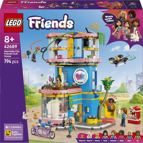 LEGO 42689 - Friends Heartlake City Friends Club House - 401958042689 - crystallotus.eu