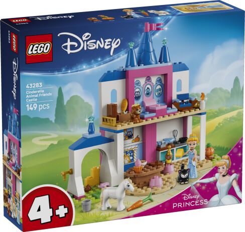 LEGO 43283 - Disney Princess Cinderella Animal Friends Castle - 401958043283 - crystallotus.eu