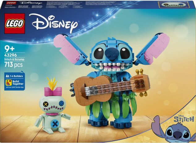 LEGO 43296 - Disney Stitch & Scrump - 401958043296 - crystallotus.eu