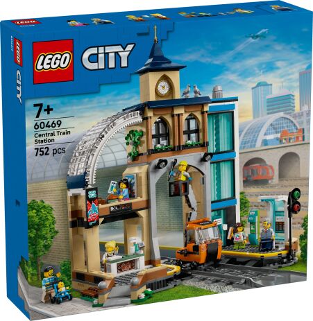 LEGO 60469 - City Central Train Station - 401958060469 - crystallotus.eu