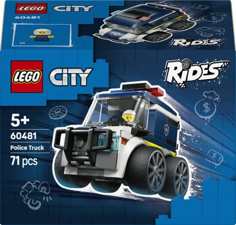 LEGO 60481 - City Rides Police Truck - 401958060481 - crystallotus.eu