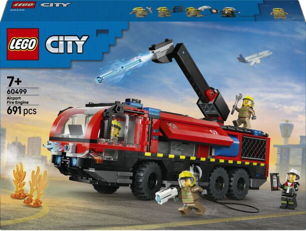 LEGO 60499 - City Airport Fire Truck - 401958060499 - crystallotus.eu