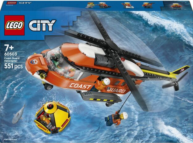 LEGO 60503 - City Coast Guard Helicopter - 401958060503 - crystallotus.eu