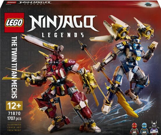 LEGO 71870 - Ninjago The Twin Titan Mechs - 401958071870 - crystallotus.eu