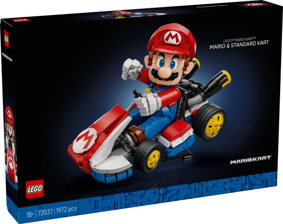 LEGO 72037 - Super Mario Kart-Mario & Standard Kart - 401958072037 - crystallotus.eu