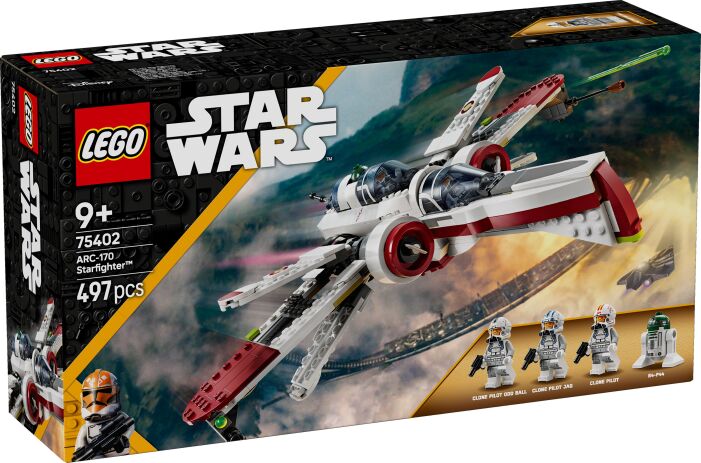 LEGO 75402 - Star Wars ARC-170 Starfighter - 401958075402 - crystallotus.eu