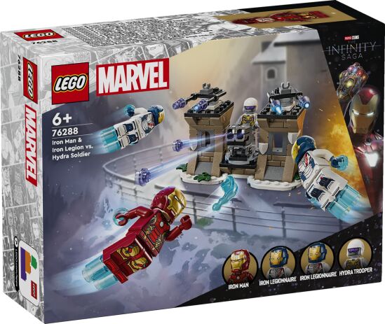 LEGO 76288 - Super Heroes Iron Man & Iron Legion VS. Hydra Soldier - 401958076288 - crystallotus.eu