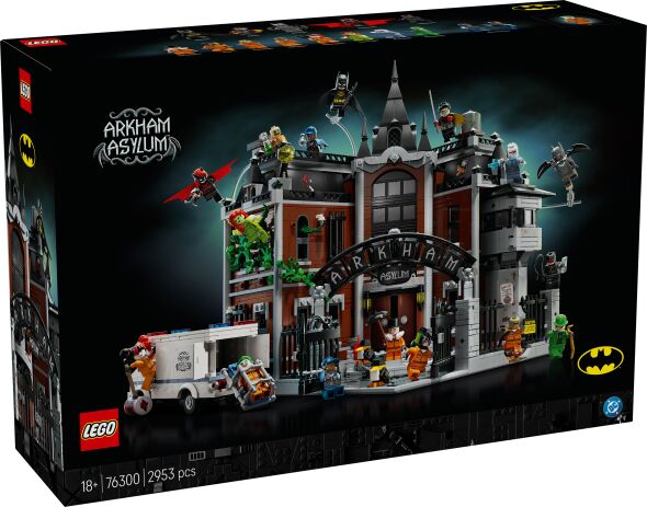 LEGO 76300 - Super Heroes DC Batman Arkham Asylum - 401958076300 - crystallotus.eu