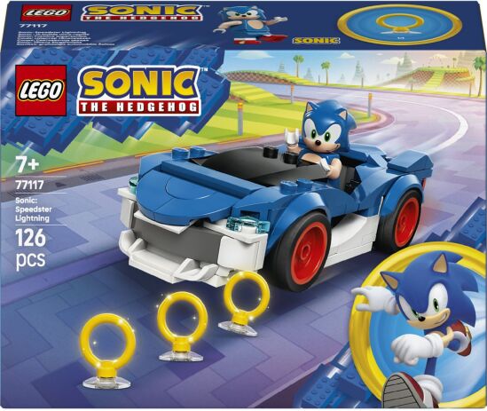 LEGO 77117 - Sonic The Hedgehog Sonic: Speedster Lightning - 401958077117 - crystallotus.eu
