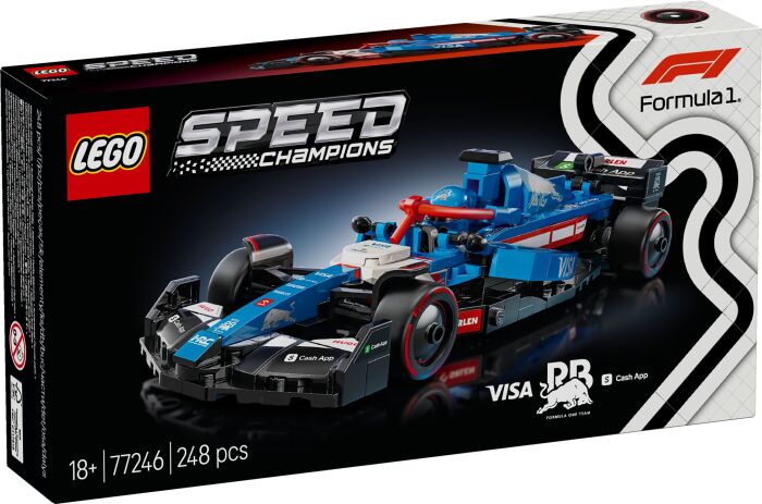 LEGO 77246 - Speed Champions Visa Cash App RB VCARB 01 F1 Race Car - 401958077246 - crystallotus.eu