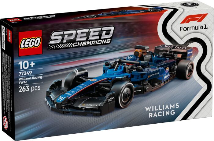 LEGO 77249 - Speed Champions Williams Racing FW46 F1 Race Car - 401958077249 - crystallotus.eu