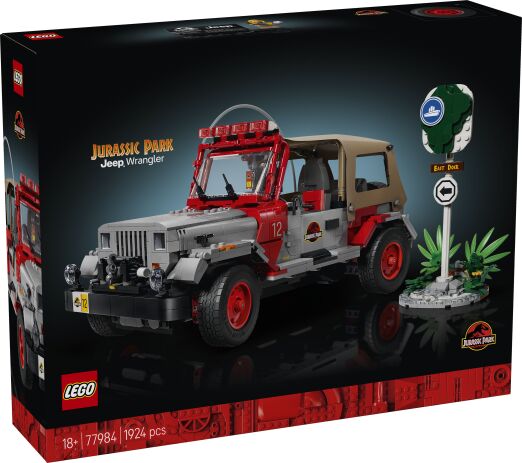 LEGO 77984 - Jurassic World Jurassic Jeep Wrangler - 401958077984 - crystallotus.eu