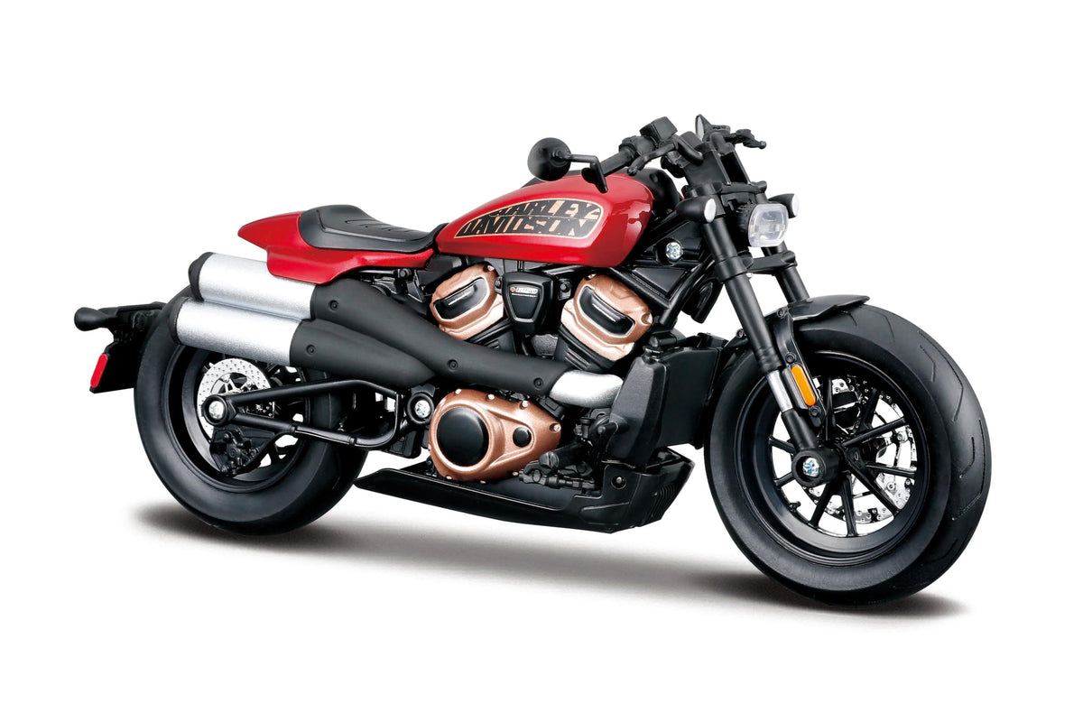 Maisto 1:12 Harley-Davidson Motorcycles - 2024 Sportster S Red