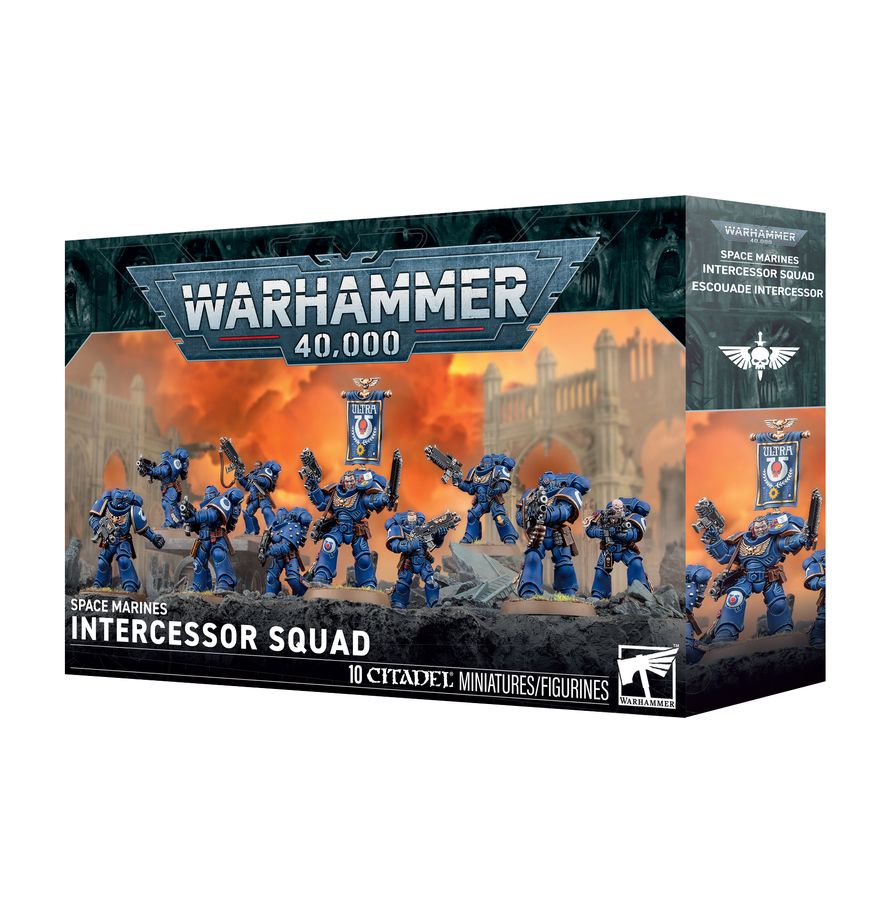 Warhammer 40K - Space Marines: Intercessor Squad (48-115) - 5011921267538 - crystallotus.eu