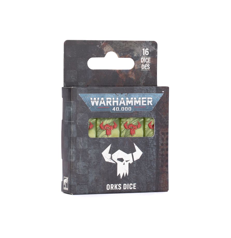 Warhammer 40K - Orks Dice (50-05) - 5011921281565 - crystallotus.eu