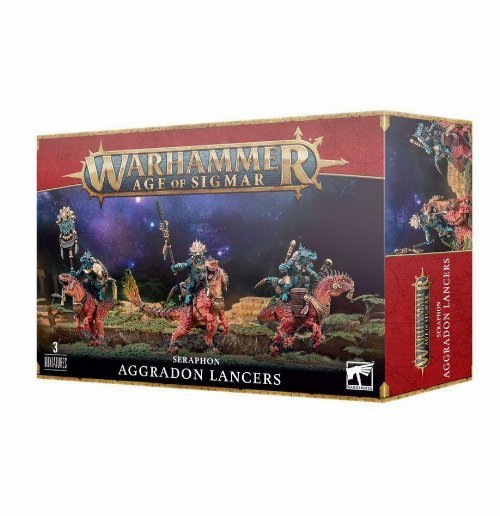 Age of Sigmar - Seraphon: Aggradon Lancers (88 - 18) - 5011921182237 - Crystal Lotus