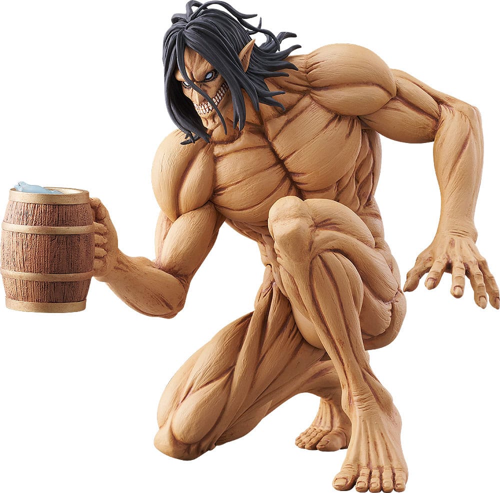 Attack on Titan Pop Up Parade PVC Statue Eren Yeager: Attack Titan Worldwide After Party Ver. 15 cm - 4580416948852 - Crystal Lotus