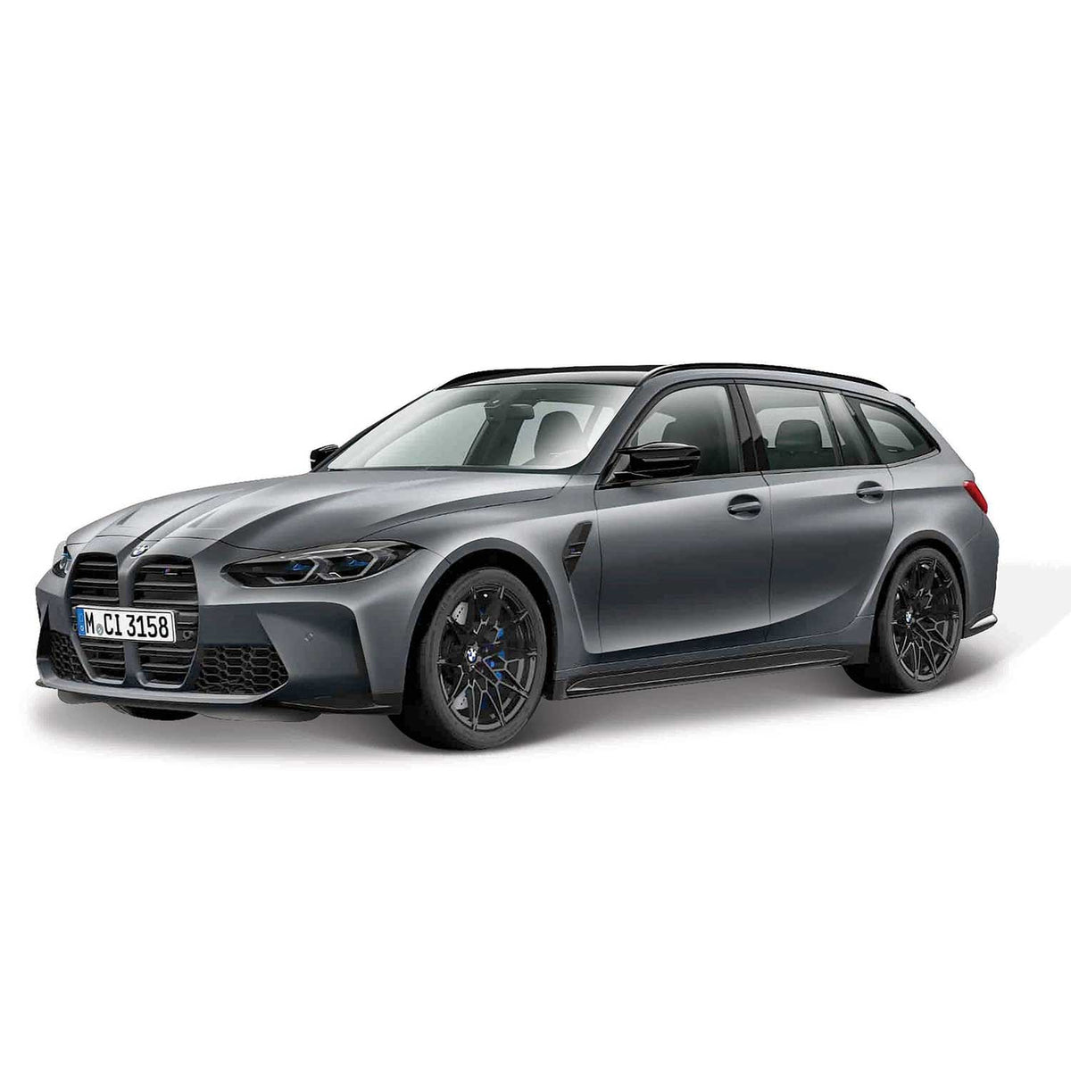 Bburago 1:24 BMW M3 Touring (2023) Grey - 4893993019199 - Crystal Lotus