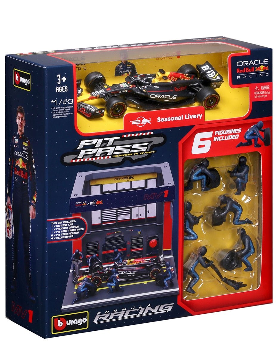 Bburago 1:43 F1 Pit Pass - Red Bull RB21 2025 (