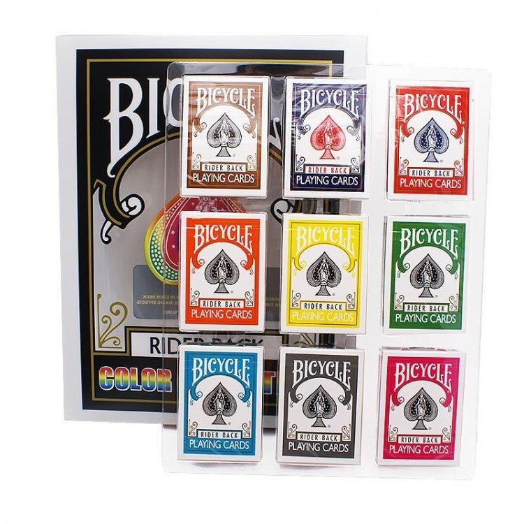 Bicycle - Rider Back Color Collection Playing Cards - 5903076510914 - Crystal Lotus