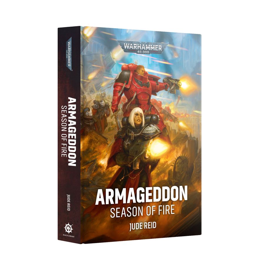 Black Library - Armageddon: Season of Fire (Hardback) (BL3326) - 9781836093800 - Crystal Lotus
