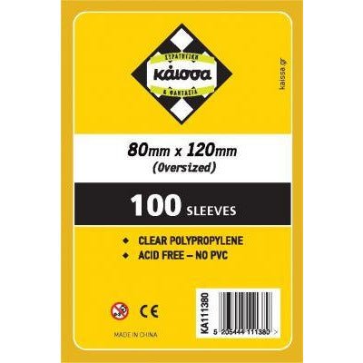 80x120mm card sleeves Boardgame Sleeves 80x120mm 100pcs (Gold) – Crystal Lotus