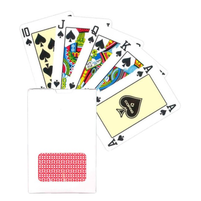 Copag - Bridge Regular Deck of Playing Cards (Red Color) - 7896192333209 - Crystal Lotus