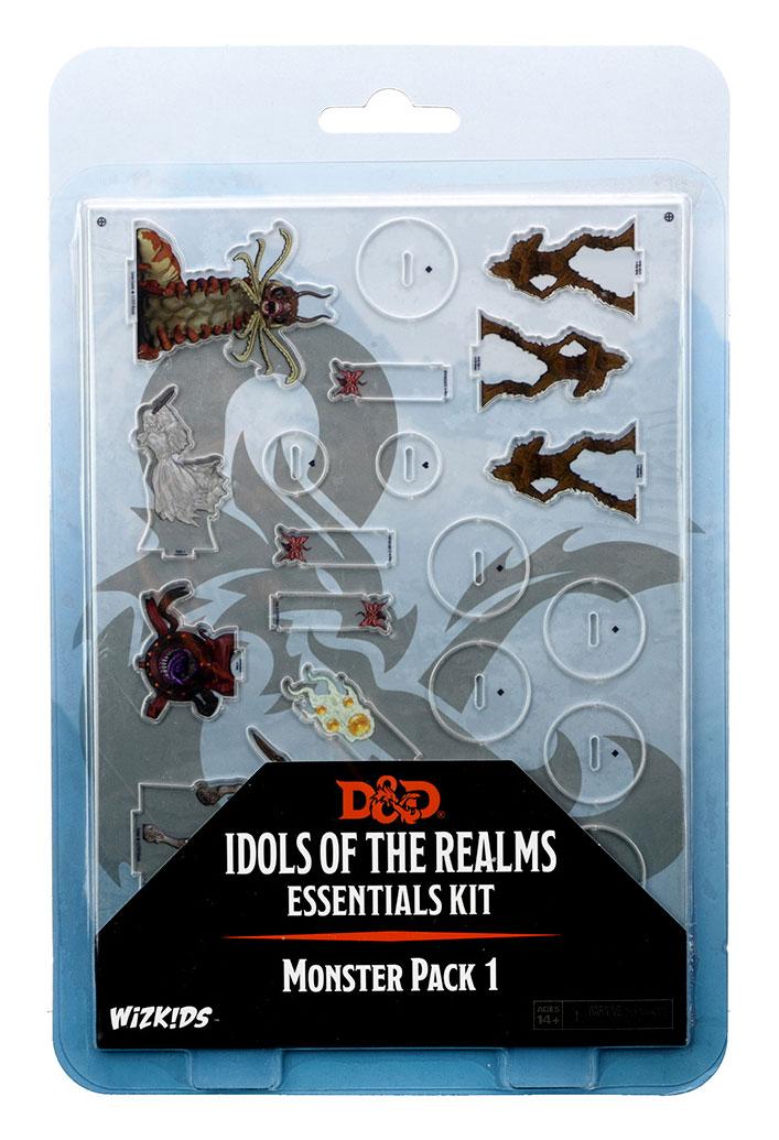 D&D Icons of the Realms Miniatures Essentials 2D Miniatures - Monster Pack