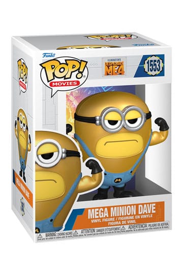Despicable Me 4 POP! Movies Vinyl Figure Super Dave 9 cm - 889698760492 - Crystal Lotus