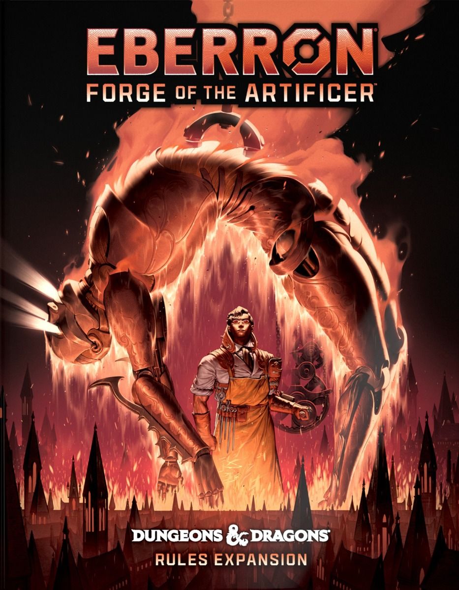 Dungeons & Dragons 5th Edition - Eberron: Forge of the Artificer (D&D Rules Expansion Book) (Alternative Cover)