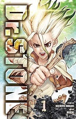 Dr. Stone, Volume 1 of 27 (by Riichiro Inagaki & Boichi) - 9781974702619 - Crystal Lotus