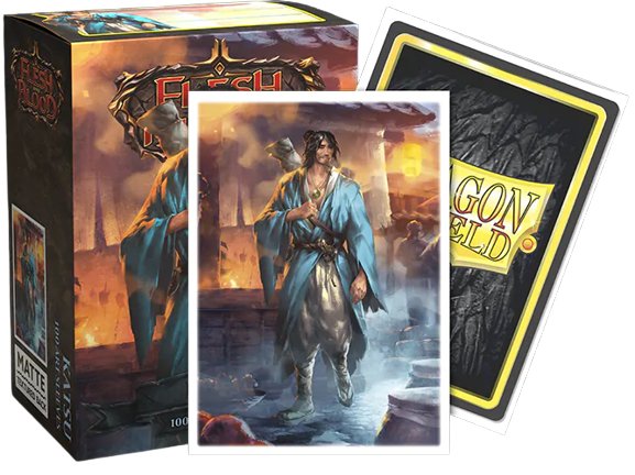 Dragon Shield Flesh and Blood License Standard Matte Art Sleeves - Kat Crystal Lotus Dragon Shield Flesh and Blood License Standard Matte Art Sleeves - Kat Crystal Lotus