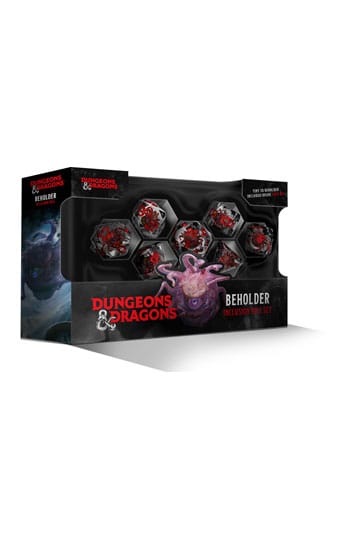 Dungeons & Dragons Dice Set Resin Beholder Set - 687700234555 - Crystal Lotus