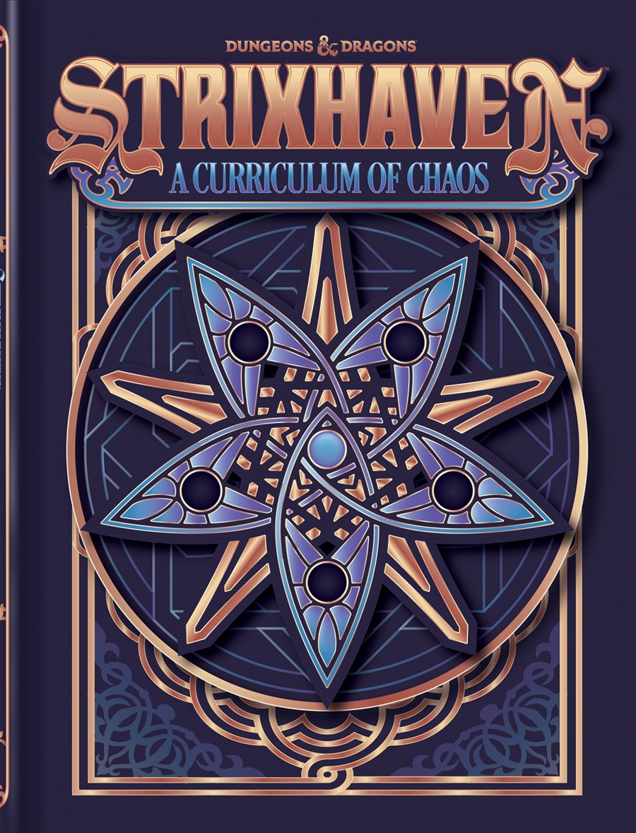Dungeons & Dragons Strixhaven: Curriculum of Chaos HC Alt Cover - 9780786967452 - CrystalLotus.eu