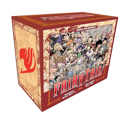 Fairy Tail, Box Set Part 4 of 6, Volumes 34 - 43 (by Hiro Mashima) - 9781646510405 - Crystal Lotus